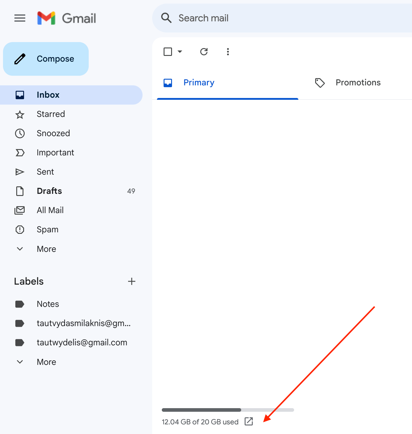 Google drive disko talpa