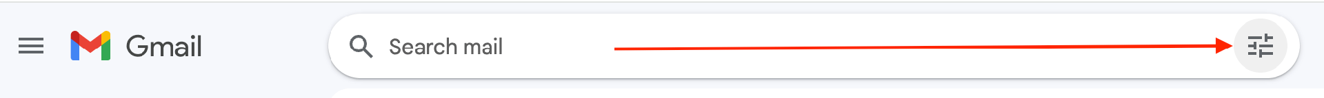 Gmail išplėstinis filtras